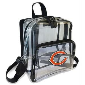 Northwest NFL Bears Unisex-Adult "X-Ray" Stadium Friendly Clear Mini-Backpack